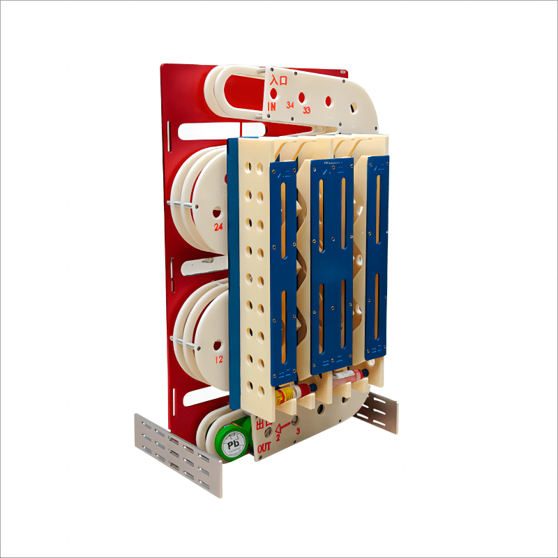 Solder Paste FIFO Rack for syringe type solder paste and Tube Packing red glue