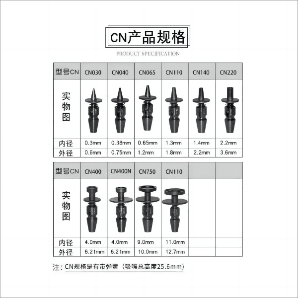 Hanwha SM482 Samsung Nozzle SMT SM451 Nozzle CP40 - Image 3